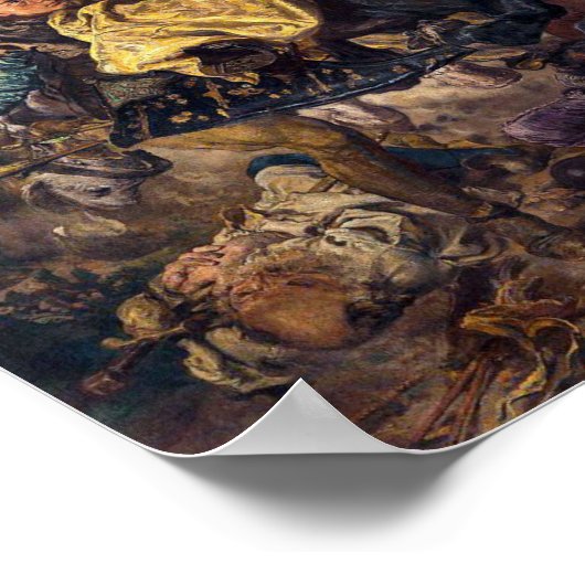 Schlacht von Grunwald Poster (Ecke)