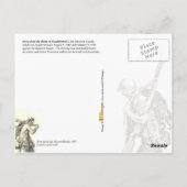 Schlacht von Guadalcanal, 1943 Postkarte (Rückseite)