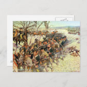 Schlacht von Guiliford Courthouse Postkarte (Vorne/Hinten)
