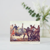 Schlacht von Isandlwana Postkarte (Stehend Vorderseite)