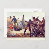 Schlacht von Isandlwana Postkarte (Vorne/Hinten)