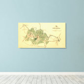 Schlacht von Kanzlerorsville 3 Leinwanddruck (Insitu (Holzboden))