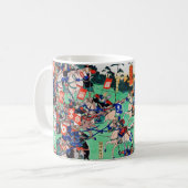 Schlacht von Kawanakajima, Ukiyo-e Kaffeetasse (Vorderseite Links)