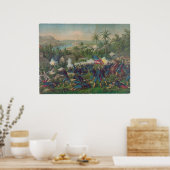 Schlacht von Las Guasimas Poster (Küche)
