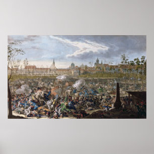 Schlacht von Leipzig, 19. Oktober 1813 Poster