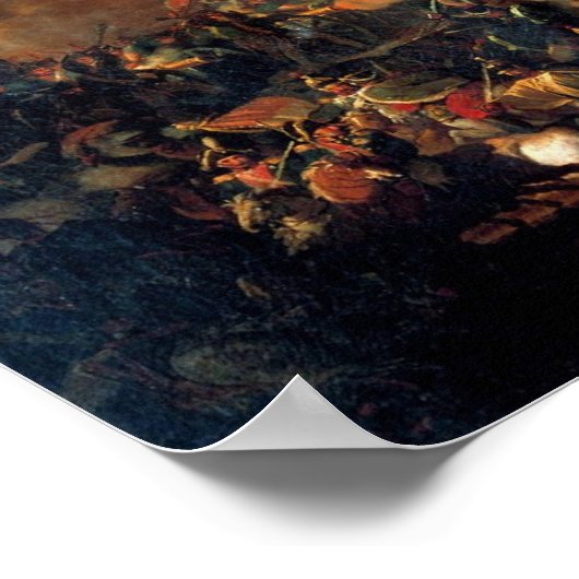 Schlacht von Leipzig Poster (Ecke)