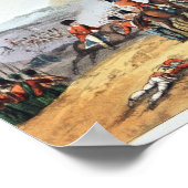 Schlacht von Maida Poster (Ecke)