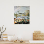 Schlacht von Maida Poster (Küche)