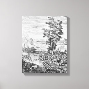 Schlacht von Malplaquet Leinwanddruck