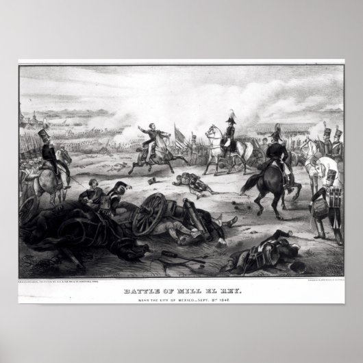 Schlacht von Mill El Rey Poster (Vorne)