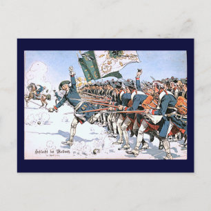 Schlacht von Mollwitz Postkarte
