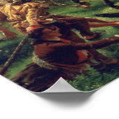 Schlacht von Monmouth durch Emanuel Leutze Poster (Ecke)