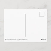 Schlacht von Monmouth durch Emanuel Leutze Postkarte (Rückseite)