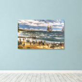 Schlacht von Nassau, Leinwand Art Print (Insitu (Holzboden))
