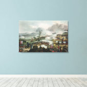 Schlacht von Nivelle, eingraviert von Thomas Leinwanddruck (Insitu (Holzboden))