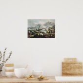 Schlacht von Nivelle, eingraviert von Thomas Poster (Küche)