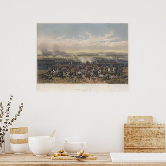 Schlacht von Palo Alto Poster (Küche)