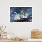 Schlacht von Port Hudson - Ziviler Krieg Poster (Küche)