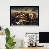 Schlacht von Preussisch-Eylau, 7. und 8. Februar 1 Poster (Heimbüro)