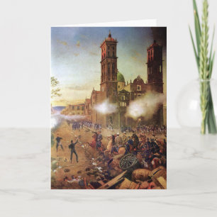 Schlacht von Puebla Mexikanische Geschichte Karte