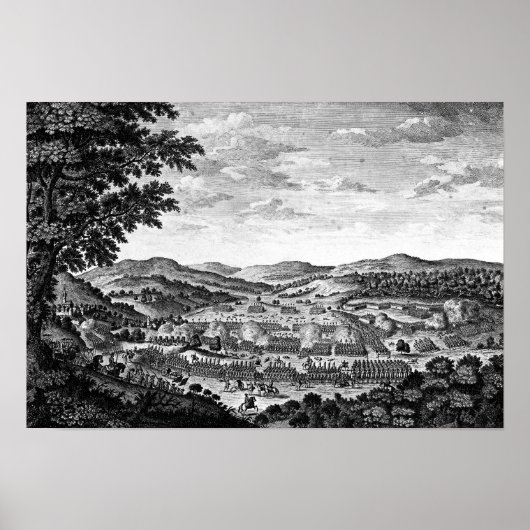 Schlacht von Reichenburg, 21. April 1757 Poster (Vorne)