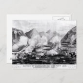 Schlacht von Sacramento Postkarte (Vorne/Hinten)