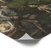 Schlacht von San Jacinto Poster (Ecke)