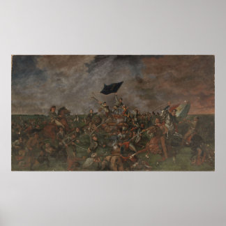 Schlacht von San Jacinto Poster