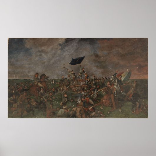Schlacht von San Jacinto Poster (Vorne)