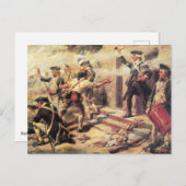 Schlacht von Springfield Postkarte (Vorne/Hinten)