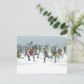 Schlacht von Towton 1461 Postkarte (Stehend Vorderseite)