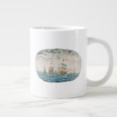 Schlacht von Trafalgar 1805 1998 Jumbo-Tasse (Rechts)