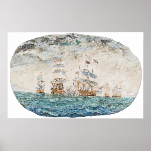 Schlacht von Trafalgar 1805 1998 Poster (Vorne)