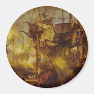 Schlacht von Trafalgar 1808 Magnet