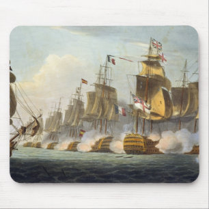 Schlacht von Trafalgar am 21. Oktober 1805 von ' Mousepad