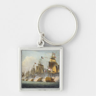 Schlacht von Trafalgar am 21. Oktober 1805 von ' Schlüsselanhänger