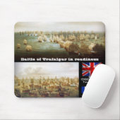 Schlacht von Trafalgar in der Bereitschaft Mousepad (Mit Mouse)