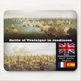 Schlacht von Trafalgar in der Bereitschaft Mousepad