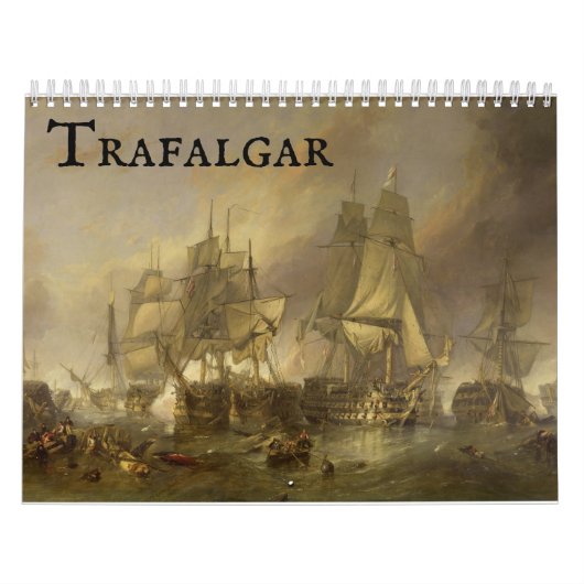 Schlacht von Trafalgar Kalender (Titelbild)