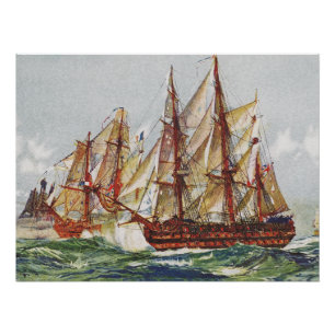 Schlacht von Trafalgar Poster