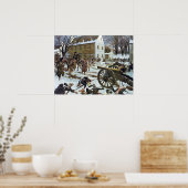 Schlacht von Trenton durch Charles McBarron Poster (Küche)