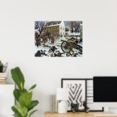 Schlacht von Trenton durch Charles McBarron Poster (Heimbüro)