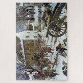 Schlacht von Trenton durch Charles McBarron Puzzle (Vertikal)