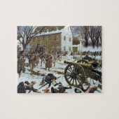 Schlacht von Trenton durch Charles McBarron Puzzle (Horizontal)