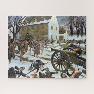 Schlacht von Trenton durch Charles McBarron Puzzle
