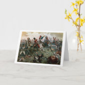 Schlacht von Waterloo, 18. Juni 1815, 1898 (Farbe Karte (Gelbe Blume)