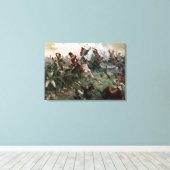 Schlacht von Waterloo, 18. Juni 1815, 1898 (Farbe  Leinwanddruck (Insitu (Holzboden))