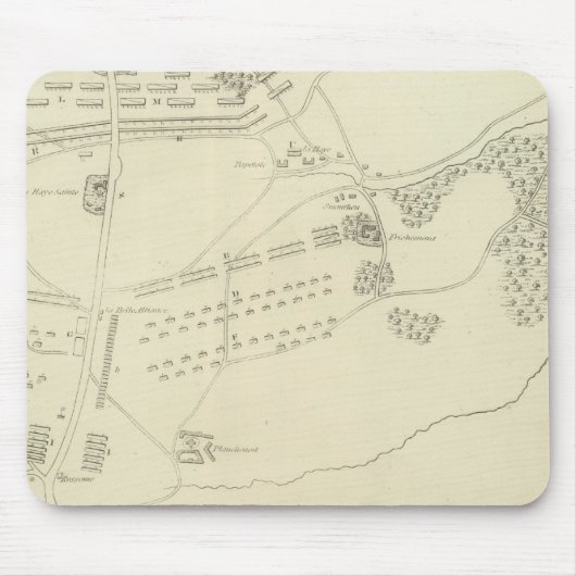 Schlacht von Waterloo in Belgien Mousepad (Vorne)