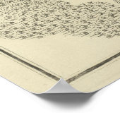 Schlacht von Waterloo in Belgien Poster (Ecke)