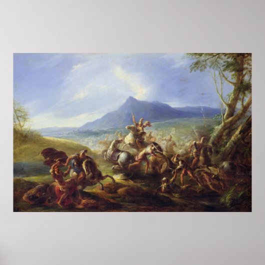 Schlacht vor 1680 poster (Vorne)